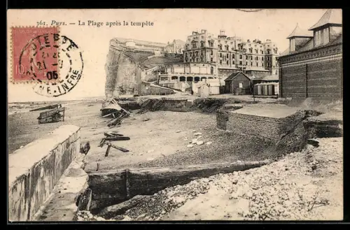 AK Puys, La Plage après la tempête