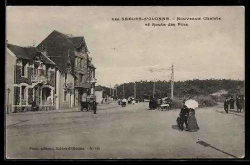 AK Les Sables-d`Olonne, Nouveaux chalets et Route des Pins