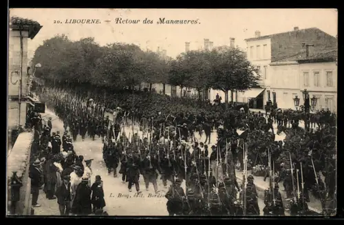 AK Libourne, Retour des Manoeuvres