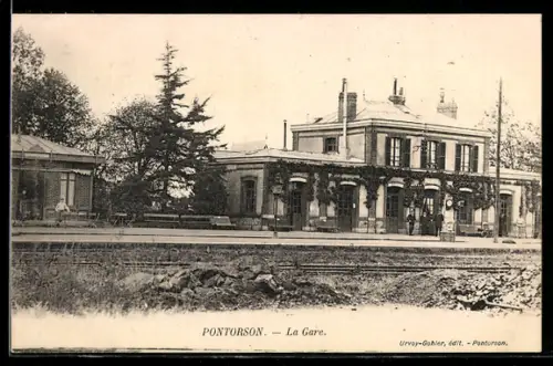 AK Pontorson, La Gare