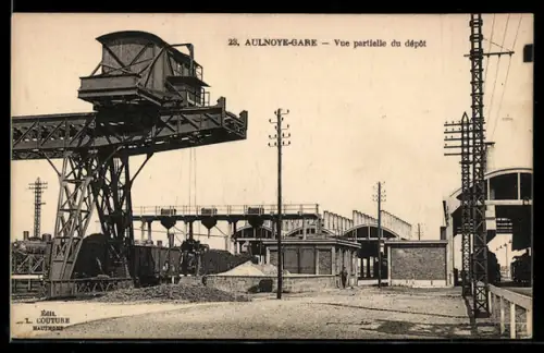 AK Aulnoye, Aulnoye-Gare, Vue partielle du dépôt