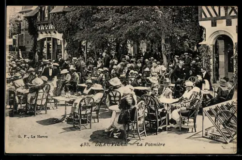 AK Deauville, la Potiniére