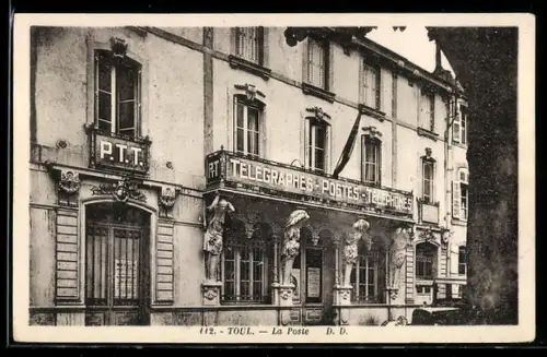 AK Toul, La Poste