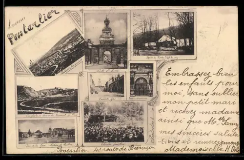 AK Pontarlier, Palais de Justice, Grande Rue, St. Pierre