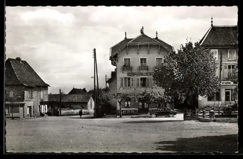 AK Morestel, Hôtel Blayon et la route de Morestel