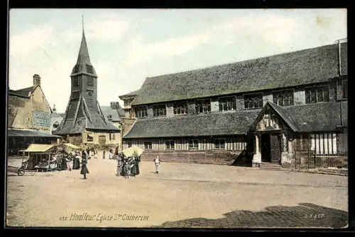AK Honfleur, Eglise Ste Catherine