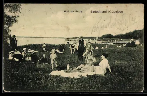 AK Senzig, Badestrand Krüpelsee
