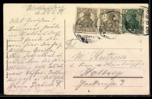 AK Rüdersdorf, Blick auf das Seebad