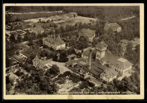 AK Jerichow, Landesheilanstalt, Fliegeraufnahme