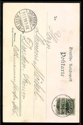 Lithographie Jocketa, Lorelei und Triebthal