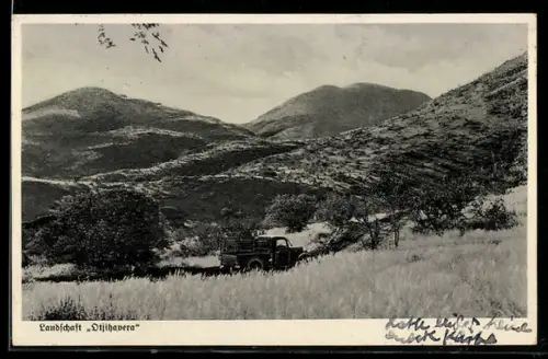 AK Otjihavera, Landschafts-Panorama