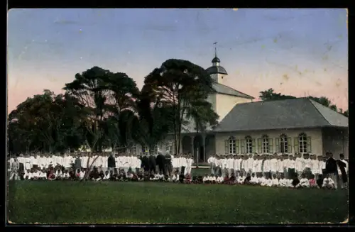 AK Sipoholon, De Kweekschool mit Schülern