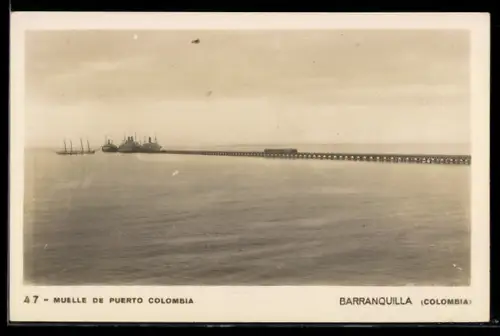 AK Barranquilla, Muelle de Puerto Colombia
