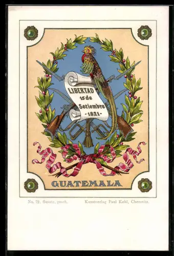 AK Guatemala, Wappen