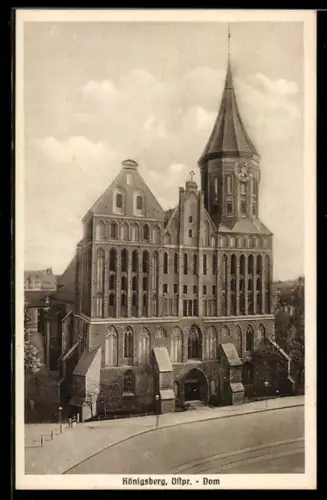 AK Königsberg, Dom an der Strasse