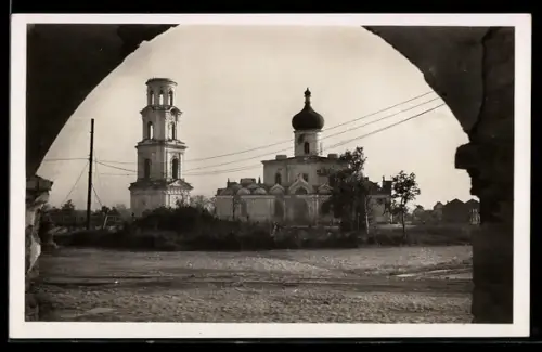 AK Staraja Russa, Umfunktionierte Kirche, Propaganda