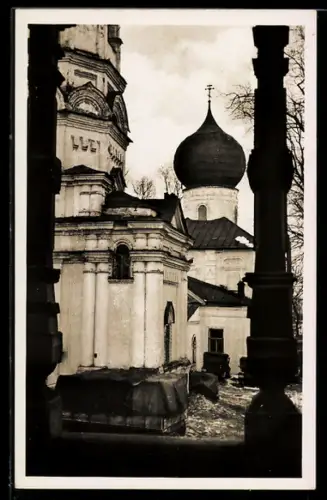 AK Staraja Russa, Blick auf die Kirche