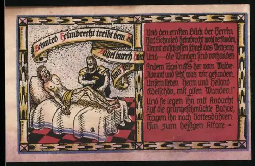 Notgeld Helmarshausen a.d. Diemel 1921, Schlossansicht