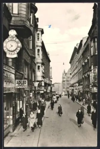 AK Leipzig, Adler Apotheke in der Hainstrasse