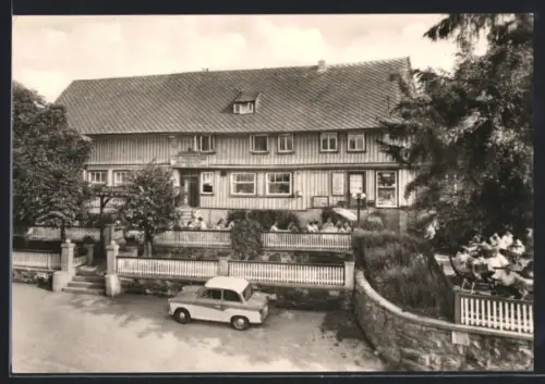 AK Trautenstein /Harz, Konsum-Gaststätte Bergeshöh
