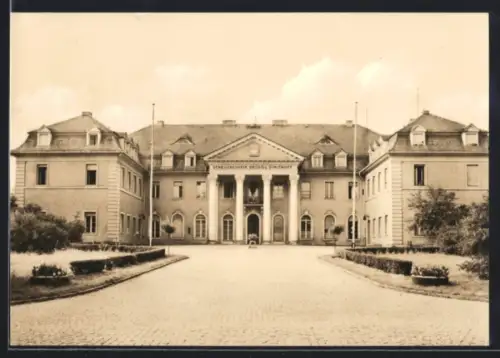 AK Bärenklau /Lausitz, FDGB-Gesundungsheim Georg Dimitroff