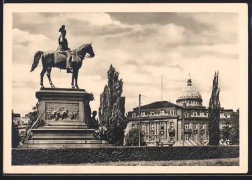 AK Potsdam, Denkmal Kaiser Wilhelm I