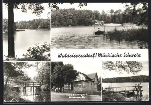 AK Waldsieversdorf /Märkische Schweiz, FDGB-Erholungsheim Märkischer Hof