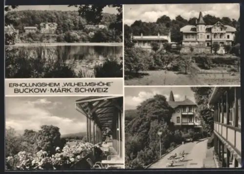 AK Buckow /Märk. Schweiz, Erholungsheim Wilhelmshöhe