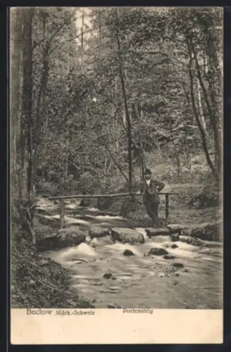 AK Buckow /Märk.-Schweiz, Poetensteig