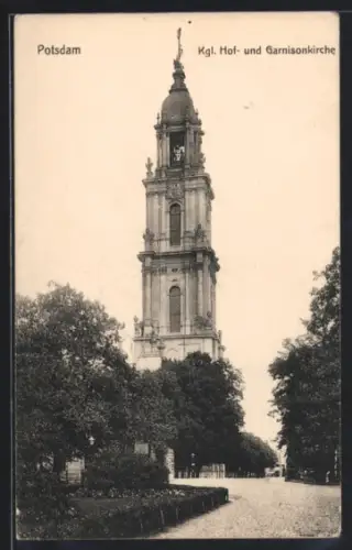 AK Potsdam, Kgl. Hof- und Garnisonkirche