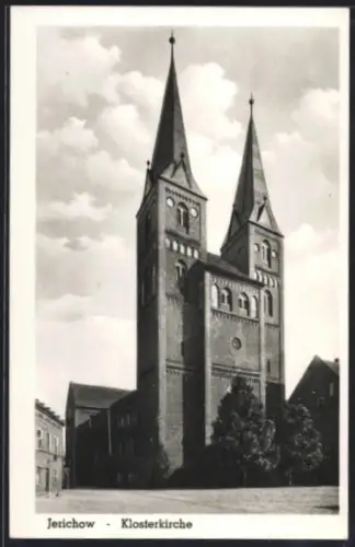 AK Jerichow, Heimatwoche 1949, Klosterkirche