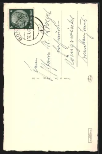 AK Bonn am Rhein, Rheinbrücke