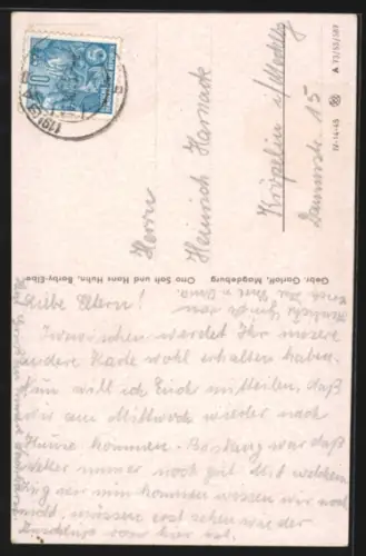 AK Barby /Elbe, Prinzesschen