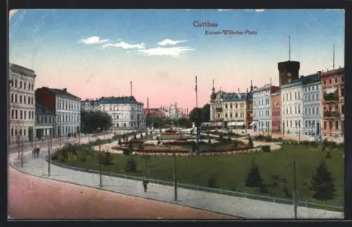 AK Cottbus, Kaiser-Wilhelm-Platz