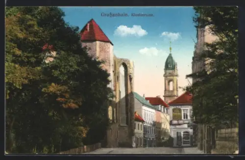 AK Grossenhain, Klosterruine