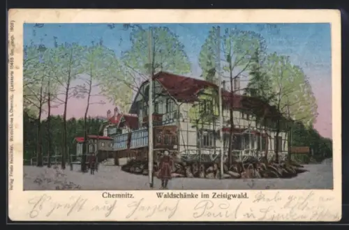 AK Chemnitz, Waldschänke im Zeisigwald