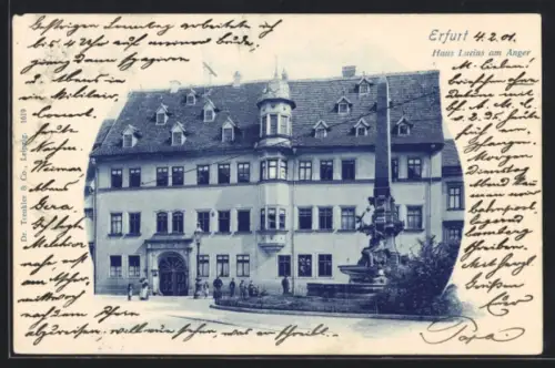 AK Erfurt, Haus Lucius am Anger