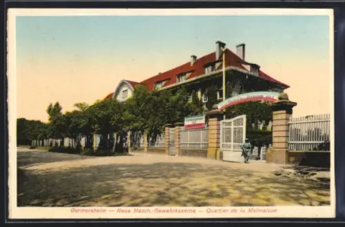 AK Germersheim, Neue Masch.-Gewehrkaserne