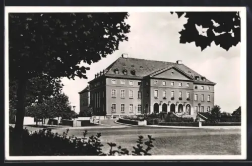 AK Leuna, Feierabendhaus, Vorderansicht