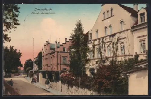 AK Lommatzsch, Königliches Amtsgericht