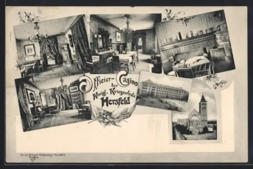 AK Herford, Casino, Innenansichten