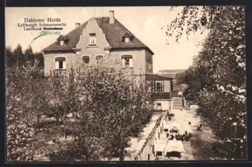 AK Schmannewitz /Dahlener Heide, Gasthaus Landhaus Kadschun