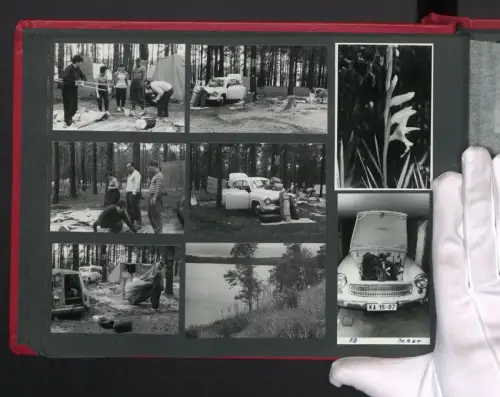 Fotoalbum mit 271 Fotografien DDR, Urlaub mit Wartburg 311, Leben im Sozialismus, Altag in der DDR