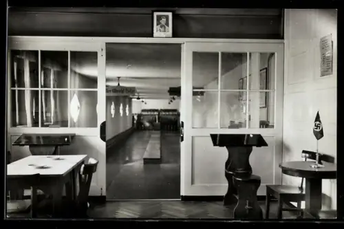 AK Schwarzenberg i. Erzgeb., Keglerheim Cafe Barthel, 