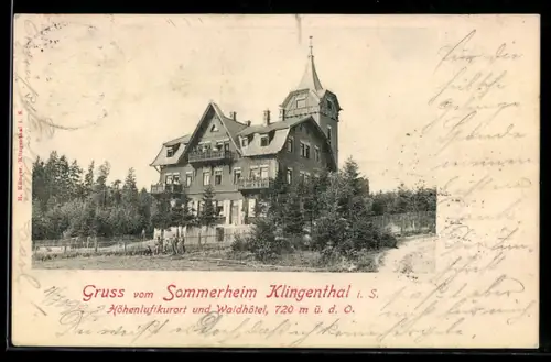 AK Klingenthal, Sommerheim