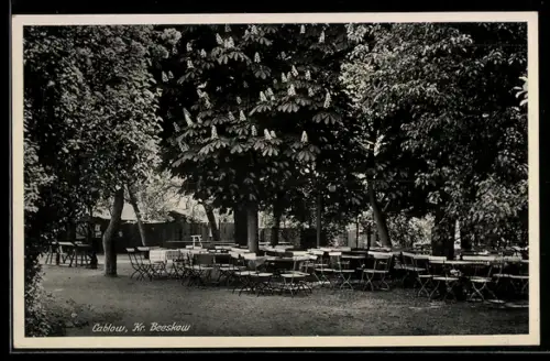 AK Cablow /Beeskow, Gaststätte von Leopold Sailer am Krüpelsee