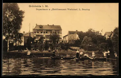 AK Grünheide, Dependance z. Etablissement Werlnixe, L. Bensing