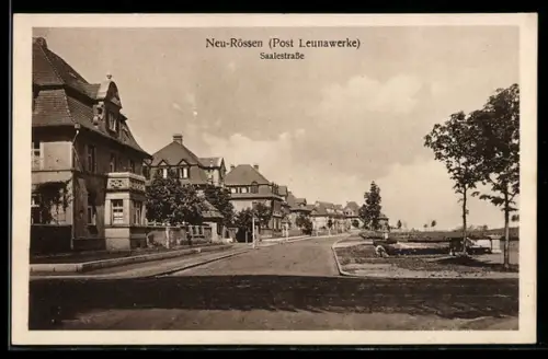 AK Neu-Rössen, Saalestrasse
