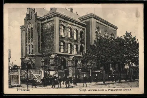 AK Prenzlau, Königliches Lehrerseminar und Präparanden-Anstalt