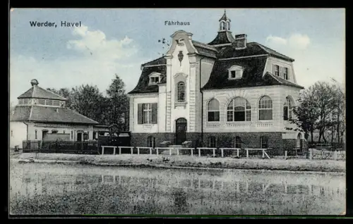 AK Werder a. Havel, Gasthof Fährhaus
